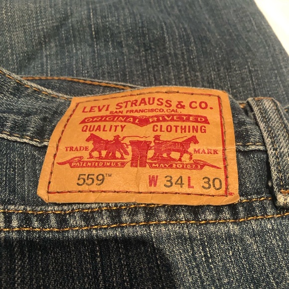 Levi’s Jeans 559 size34/30 medium wash - Picture 6 of 10
